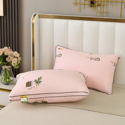 Adjustable Height Pillow Core Non-Collapsing Cervical Support Pillow