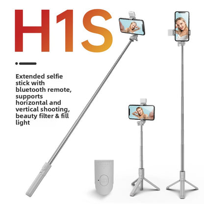 Selfie stick tripod Bluetooth selfie device