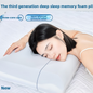 Slow-rebound memory foam pillow