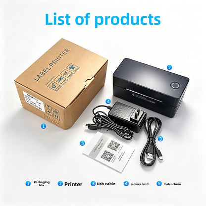 Bluetooth Thermal Label Printer