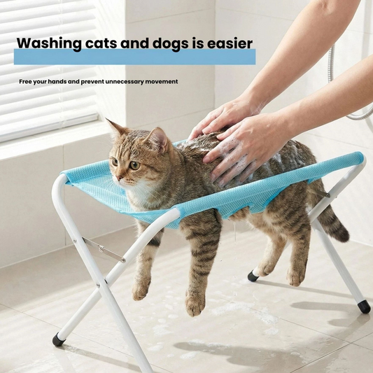 Detachable Pet Grooming Hammock for Small Dogs