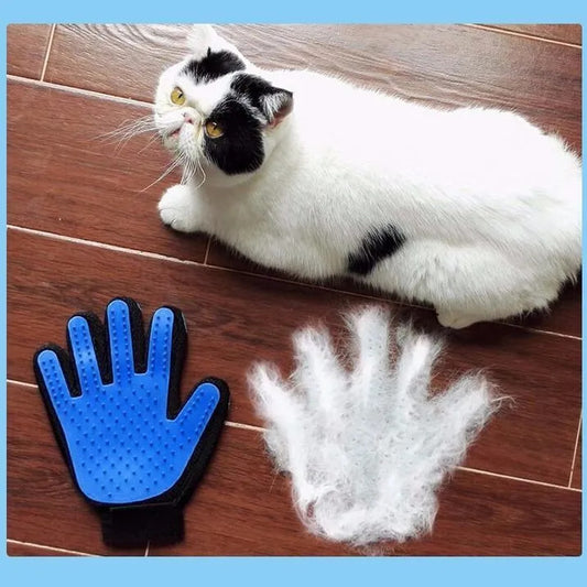 Pet Grooming and Massage Glove