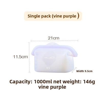 Silicone Lunch Box Microwave Safe Airtight Container