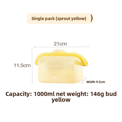 Silicone Lunch Box Microwave Safe Airtight Container